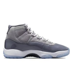 Nike Air Jordans 11 Retro “Cool Grey” 耐磨防滑 中幫復古籃球鞋 男女同款 灰白#時尚必備#