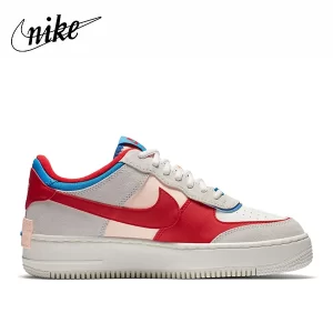 Nike Air Force 1 Low Shadow灰紅藍