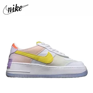 Nike Air Force 1 Shadow馬卡龍 彩虹拼接