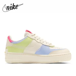 Nike Air Force 1 Shadow馬卡龍 粉綠白