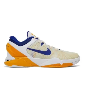 【Nike Kobe 7 Lakers Home】科比7復刻籃球鞋 | 運動舒服、防滑輕便 白紫黃