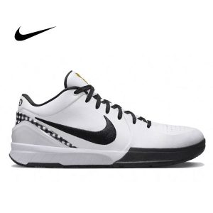 【Nike Kobe 4 Protro Mambacita GiGi】科比4籃球鞋 | 時尚百搭 耐磨透氣 白黑