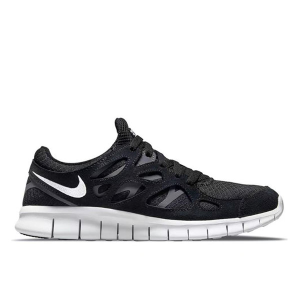 Nike Free 黑白 2.0 “Black/White”運動透氣 輕便耐磨 低幫跑步鞋 男女同款