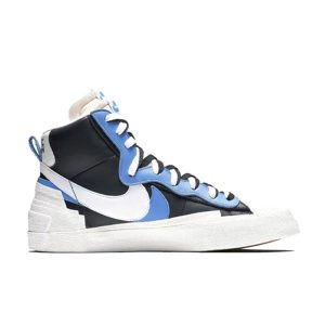 Nike Blazer Sacai Mid 白藍 輕便舒適 中幫解構板鞋 男女同款