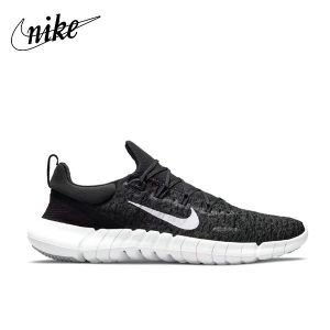 Nike Free 5.0 黑白 Next Nature 休閒運動 足赤慢跑鞋 男女同款#街頭爆款#