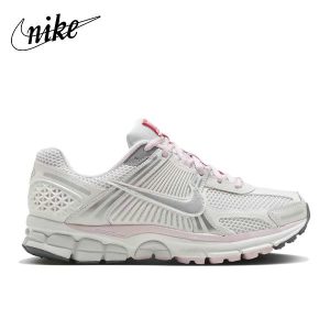 優惠活動# Nike Zoom Vomero 5 舒適透氣 低幫 跑步鞋 男女同款 白粉