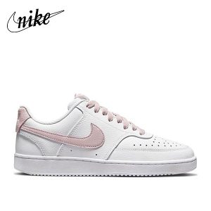 Nike Court Vision Next Nature白粉 低幫板鞋 女款 幹燥玫瑰