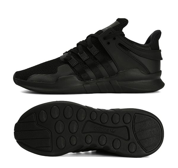 鹿晗同款 Adidas Originals EQT BASK ADV Core Black 黑白金標 EE5026：圖片 11