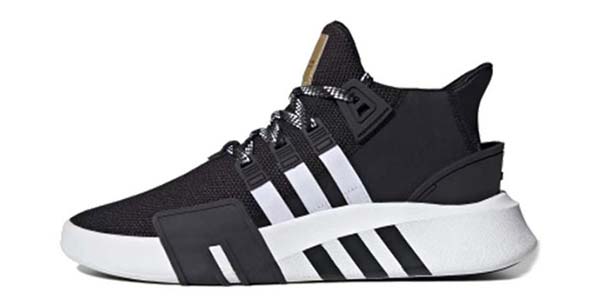 鹿晗同款 Adidas Originals EQT BASK ADV Core Black 黑白金標 EE5026